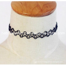 Tattoo Choker Necklace/Fish Wire Necklace /Fashion Jewelry (XJW13518)